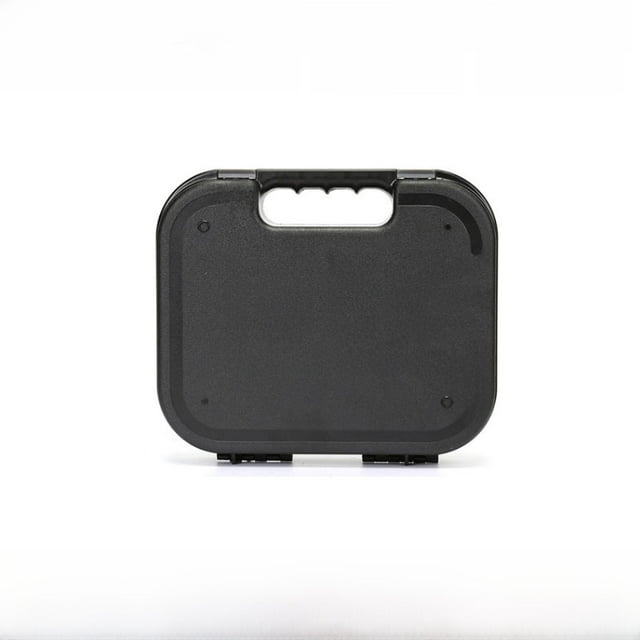 Étui de Rangement pour Armes à Feu GLOCK P1/P4 Portable - Construction en ABS Nylon Robuste, Conception Résistante aux Impacts avec Configuration 3C Sécurisée, Poignée Pratique pour Voyage/usage Extérieur, Noir (G001-BK) - Idéal