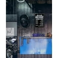 thumbnail image 3 of Mechanic Decor for Man Cave, Garage Accessories Mechanic Gifts Tool Wall Decor Mechanic Hourly Rate Metal Sign 8x12 Inch, 3 of 10