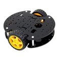 thumbnail image 5 of Chasis de coche inteligente de , seguimiento de obstáculos, chasis de robot de coche con seguimiento de de codificador shamjiam Chasis de coche robot, 5 of 5