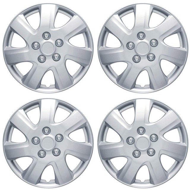 Tapacubos BDK de 16 pulgadas para Toyota Camry, 4 unidades