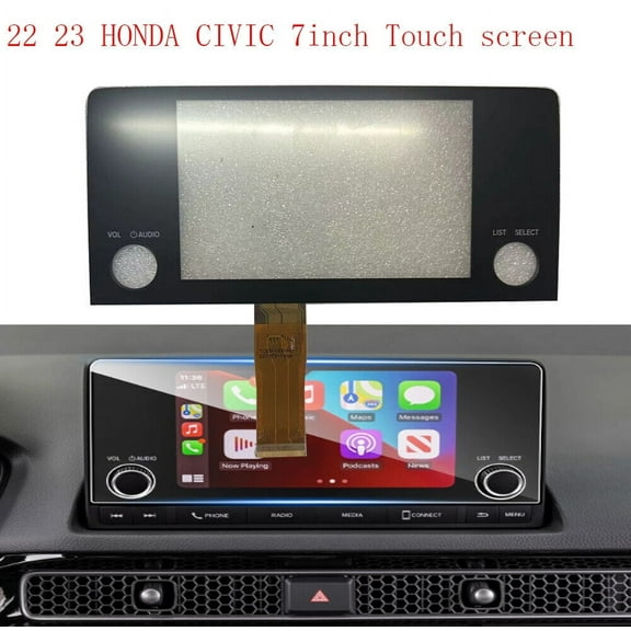 22 23 HONDA CIVIC EX-L DASH REPLACEMENT TOUCH-SCREEN Digitizer FOR 7" RADIO oem