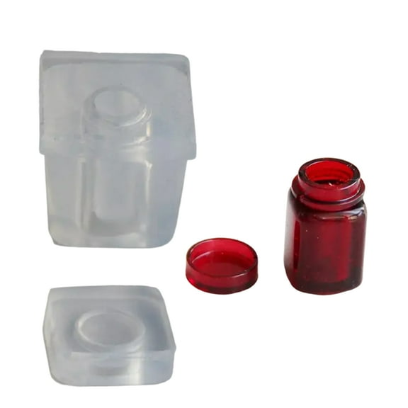 High Temperature Resistant Silicone Mold For Small Bottles Suitable For Crafts And Home Creative Projects