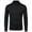 Black Mens Sweaters, variant on Sweaters for Men Long Sleeve Mock Neck Shirt Casual Stretch Fit Lounge Sleep Undershirts