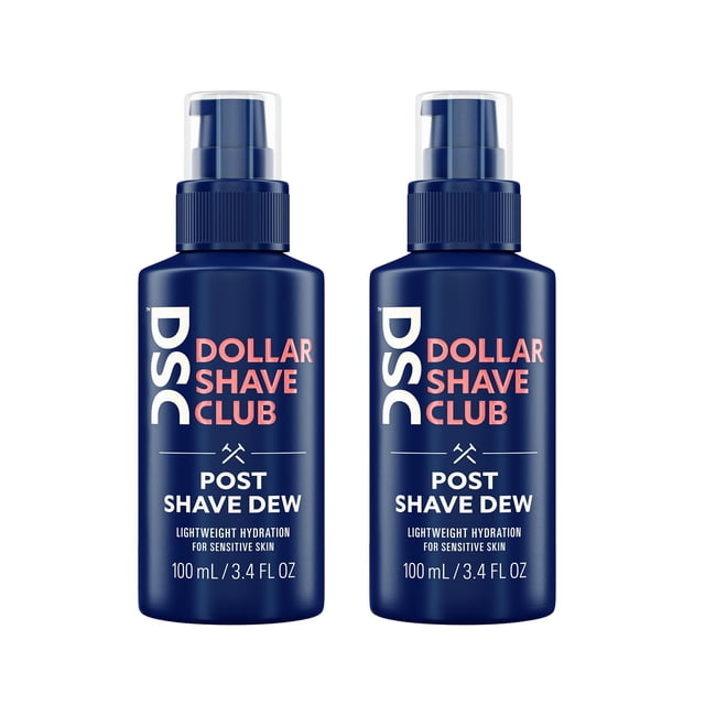 Hidratante Post Shave Dew Dollar Shave Club, 100 ml (paquete de 2)