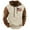A-Beige, variant on DODADAWANJ Mens Color Block Hoodie USA Flag Graphic Drawstring Hoodies Big and Tall Long Sleeve Pullover Sweatshirt for Travel Vacation Daily M