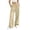*Beige, variant on VBVC Women's Side Stripes Wide Leg Track Pants , Casual Elastic Waist Jogger Trousers For Women , Ladies' Y2K Lounge Sweatpants with Pockets, Beige , S-2XL