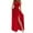 Red, variant on FcBaudy Sleeveless Skew Collar Dress,Summer Dresses for Women,Womens Dresses Fashion Women's Elegant One Shoulder Dress Solid Color Long Dress Skirt Dress Women Dress