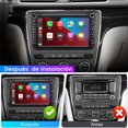 thumbnail image 2 of Car Stereo 8 Inch Screen for Vw Jetta Golf Polo, 2 of 7