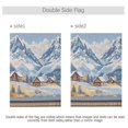 thumbnail image 4 of Yayeee Garden Flag 12"x18" Double Sided Outdoor Yard Lawn Holiday Decorations, Winter Mountain, 4 of 6