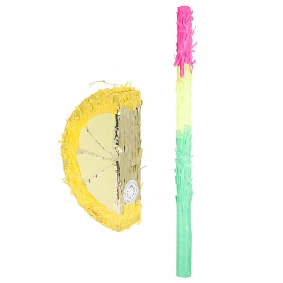 Party Tableware Birthday Lemon Piñata Mexican Pinata Pool Party 30x17cm Yellow
