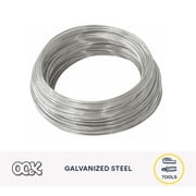 Ook Hanging Wire, 250 ft, 10 lbs, 24 Gauge, Galvanized Steel, Silver