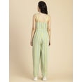 thumbnail image 4 of Moomaya Shoulder Straps Full Leg Cotton Jumpsuit - Women's Summer Jumpsuit, 4 of 9