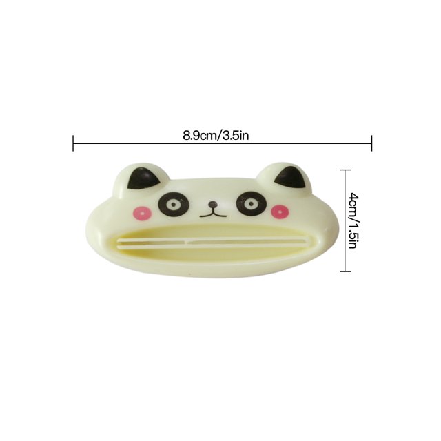 Moyic Exprimidor de de de plástico para animales, soporte para cepillo de de baño, soporte rodante, exprimidor de de Juegos de accesorios de baño Moyic HA5808-00B