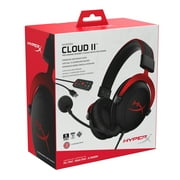 HyperX Cloud II Gaming Headset - 7.1 Surround Sound - Memory Foam Ear Pads