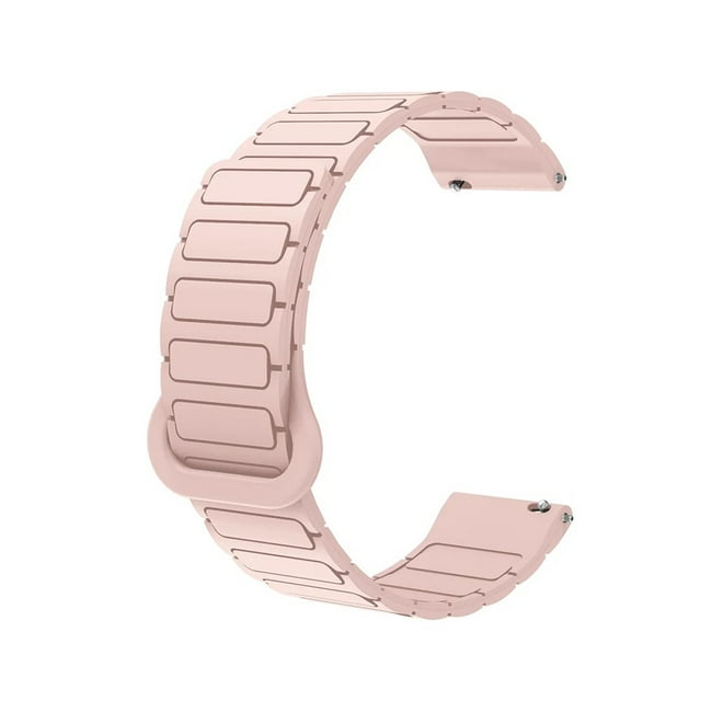 YJD Magnetic Loop Band Fit For FIBIT VERSA 3 2 1 Bracelet Armor Style Quick Release Waterproof Silicone Smart Watch Strap Accessories