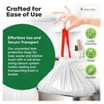 thumbnail image 4 of Trash Bags 13 Gallon 800 Count, Tall Kitchen Garbage Bags with Drawstring, 0.9mil Heavy Duty Leak Proof Odor Resistant Plastic Trash Bags for Home Office Use, 4 of 7