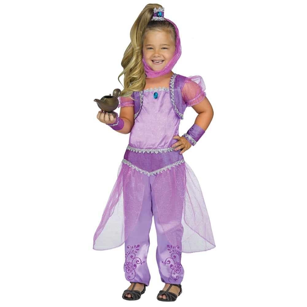 Toddler Purple Glimmer Genie Shimmer Costume - Walmart.com - Walmart.com