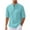 Mint Green, variant on skpabo Men's Henley Shirts Warehouse Mens Regular-Fit Long Sleeve Solid Color Waffle Henley Shirt Button Blouse Tops Casual Plain T Shirt Tops for Men Size 8-22