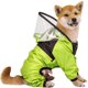 thumbnail image 2 of Greeniant Chubasquero impermeable para perros y mascotas, chaqueta impermeable para mascotas con sombrero transparente, suministros para mascotas Suministros para perros No.7 Greeniant PT002597-08, 2 of 6