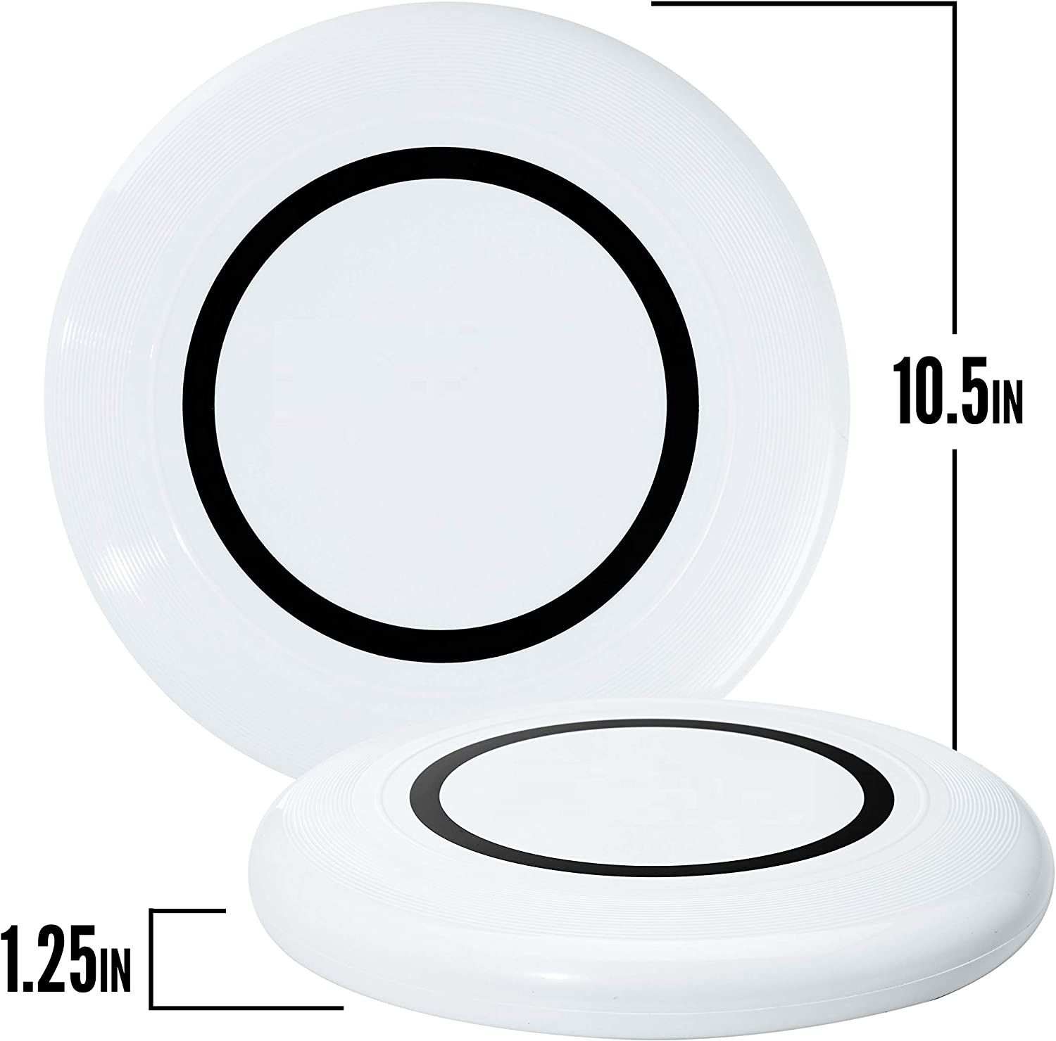 Franklin Sports Flying Disc - 140g Durable Plastic Disc For Beach, Park, Or Backyard Fun