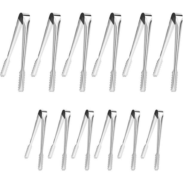 12 Pieces Sugar Tongs, Ice Tongs, Candy Tongs, Ice Cube Tongs