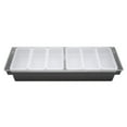thumbnail image 3 of Ice Cooled Condiment Serving Container Chilled Garnish Tray Bar Caddy for Home Work or Restaurant Six Grid Seasoning Box, 3 of 8