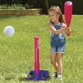 thumbnail image 3 of Little Tikes TotSports T-Ball Set, Pink, 3 of 3