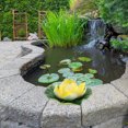 thumbnail image 4 of 3pcs Decorative Floating Pool Light Lotus LED Flowers Lights Pool Candle for Outdoor Festival, 4 of 9