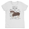thumbnail image 3 of English Bulldog Shirt, Women, Men, Funny Dog Lover Gift, Cute Brindle Bulldog T-shirt, Pet Tee, Dog Mom, Dog Dad, Dog Anatomy Clothes, 3 of 4