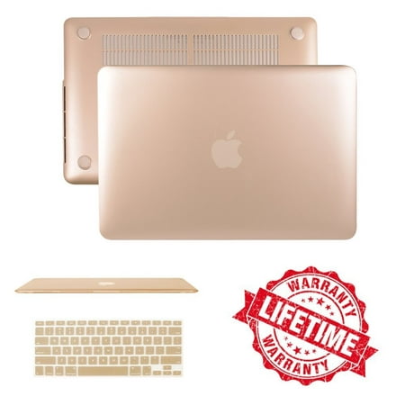 iClover Macbook Pro Retina 13'' Case Cover Ultra Slim Rubberized Matte Hard Protective Case Cover & Keyboard Cover for Macbook Pro 13.3'' with Retina Display