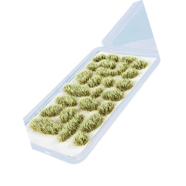 kurtrusly 25x Simulation Cluster for Train Scenery Decor Accessory Winter Green 6mm 1 Pc