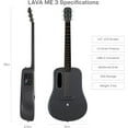 thumbnail image 2 of Lava Music Lava ME 3 36? Smart Guitar in Space Gray w/ Space Bag, 2 of 5