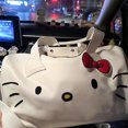 thumbnail image 3 of Hello Kitty Sanrio-Equipaje de viaje de gran capacidad, bolsos de diseñador, bolsa de lona impermeable de lujo, marca de tendencia de moda, 3 of 5