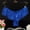 Blue, variant on HUPOM Panties For Women Plus Size Panties For Girls Briefs Leisure Tie Drop Waist Blue L=10/12