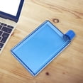 thumbnail image 4 of A6 Paper Cup Botlte Flat Water Bottle Portable Drinks Notebook Bottle (Purple), 4 of 6
