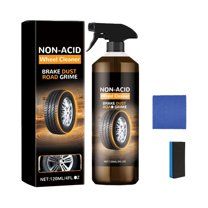 Wheel Cleaner, Versatile and Powerful Rust Converter | Lasting Shine Quick Removes Stubborn Brake Dust & Grime in Seconds - for All Wheels 1PCS