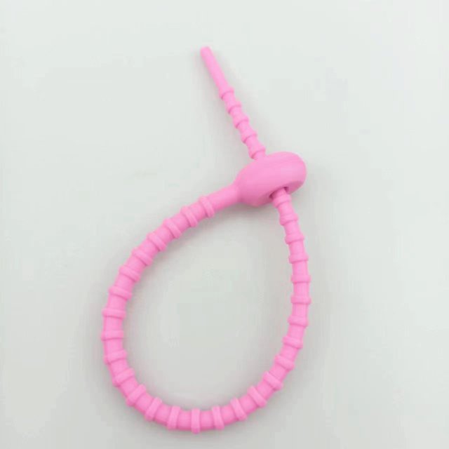 Cinta de silicona colorida, cinta de renacuajo, llavero DIY, bolsa de joyería, caja ciega, correa para colgante, paquete de datos, cordón