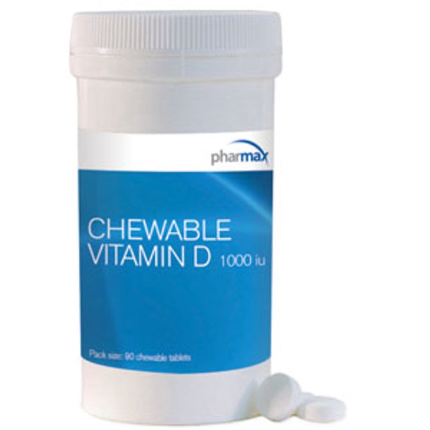 Pharmax Chewable Vitamin D 1000 IU 90 tabs