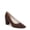 Tiramisu Brown Microsuede, variant on LifeStride Womens Rebecca Pump - Medium & Wide Width