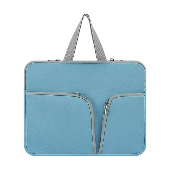 15.6-Inch Neoprene Laptop Bag, Colorful Multi-Pocket Carry Case for Notebook