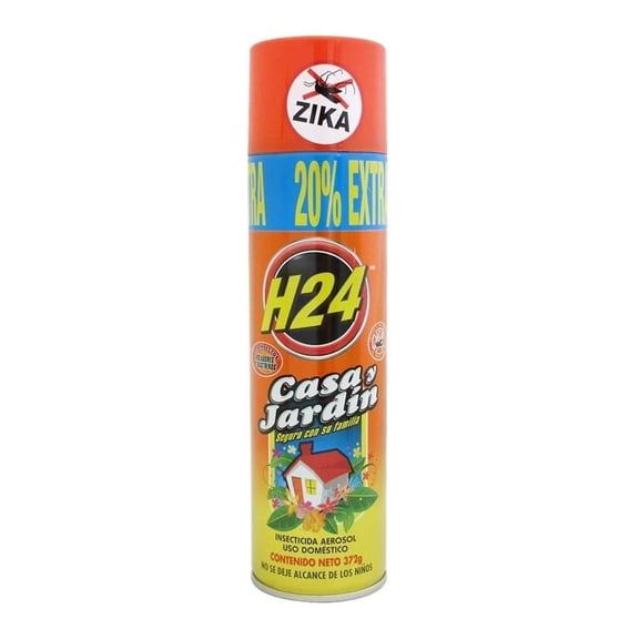 Insecticida H24 Casa y Jardín en aerosol 372 g