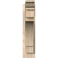 thumbnail image 2 of Ekena Millwork 5 1/2"W x 20"D x 24"H Merced Smooth Traditional Outlooker, Douglas Fir, 2 of 4