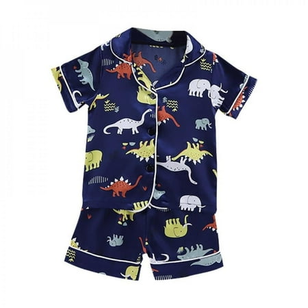 

Xinhuaya Kids Pajamas New Children Sleepwear Baby Pajamas Sets Boys Girls Animal Pyjamas Cotton Nightwear Clothes Pajamas Kids Clothing Navy Blue XXL