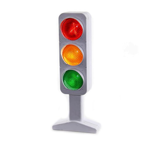 christmas gift dazzling toys flashing traffic light lamp 7" 3