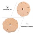 thumbnail image 4 of Wood Weaving Disk, Versatile DIY Innovative Exquisite Wooden Bracelet Knitted Plate Portable Convenient Use  for Jewelry Making, 4 of 8