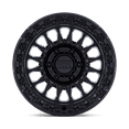 thumbnail image 3 of KMC Cast Aluminum Wheel KM552 20x9 5x5.0 M-BLK G-BLK-LP 18mm, KM552MB20905018, 3 of 3