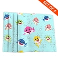 thumbnail image 4 of Home Funny Cartoon Shark Placemats Set Of 4 Washable Wipeable Place Mats Place Mats For Festival, Parties, Family Dinner (12 X 18inch), 4 of 6
