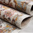 thumbnail image 4 of Ladole Rugs Vintage Traditional Persian Oriental Cream Beige Brown Orange Indoor Outdoor Area Rug Tapis, 4 of 5