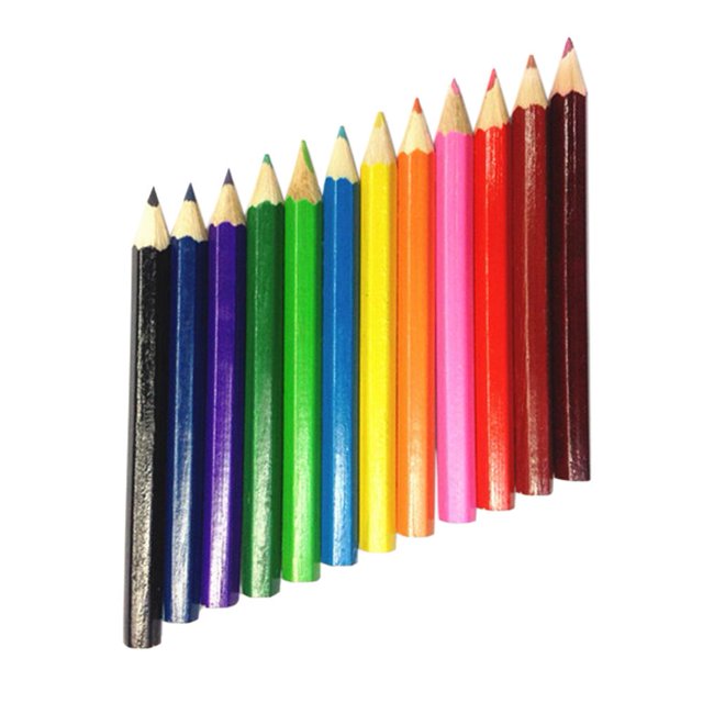 12 colores Lápices de colores de madera Secret Garden Theme Coloring Pen Art Tool Tmvgtek Original