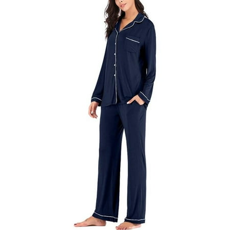 

Ocuuer Warm Cotton Pajamas Winter Suit for Women Household Dressing